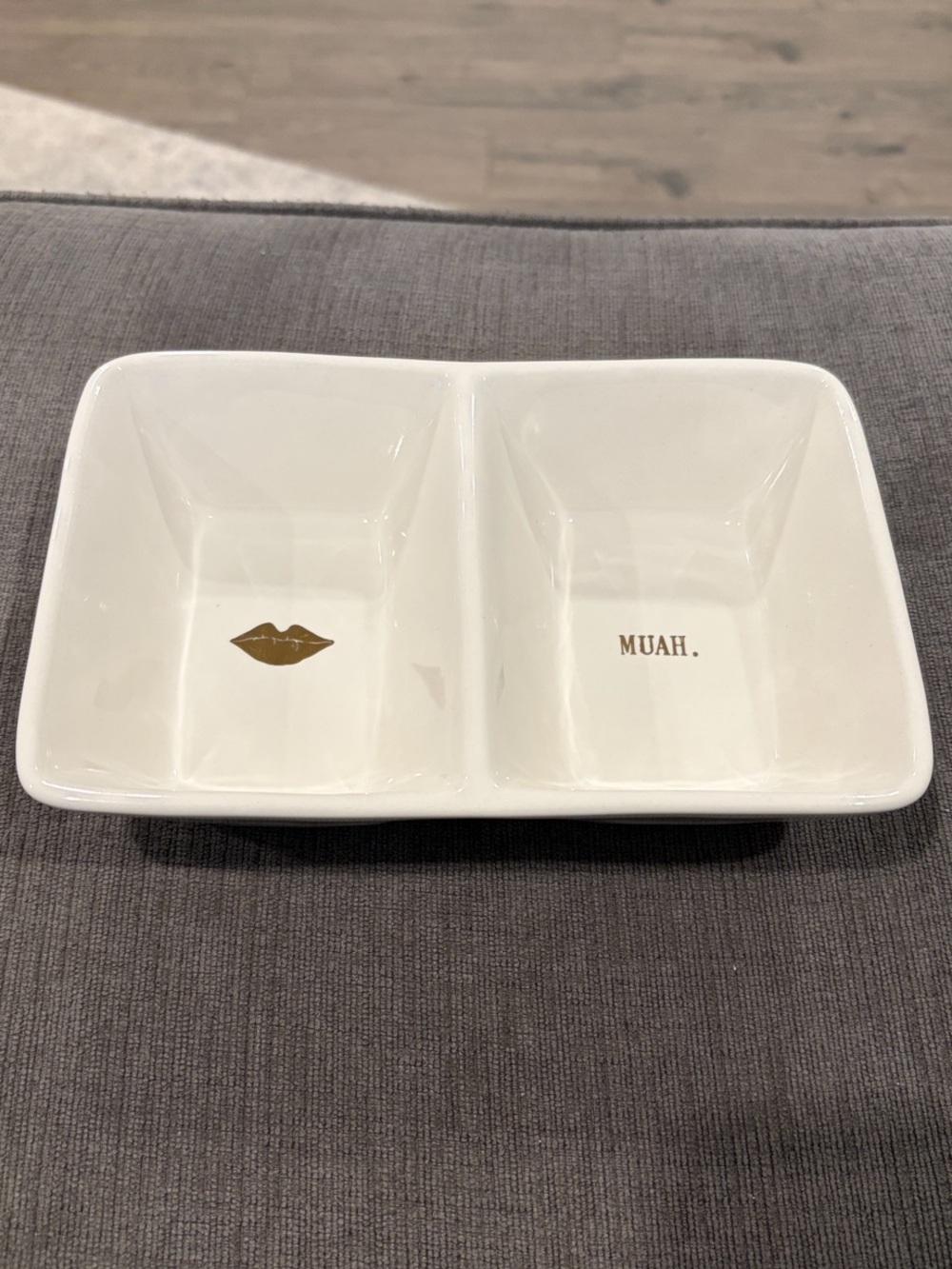 Rae Dunn MUAH Trinket Tray / Ring Dish     women’s jewelry rings home decor